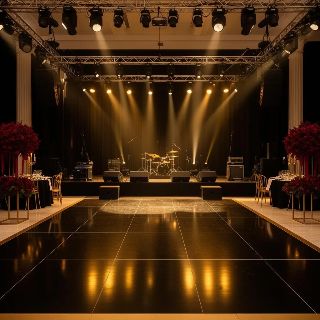 Profesionalna event pozornica, rasvjeta i zvuk